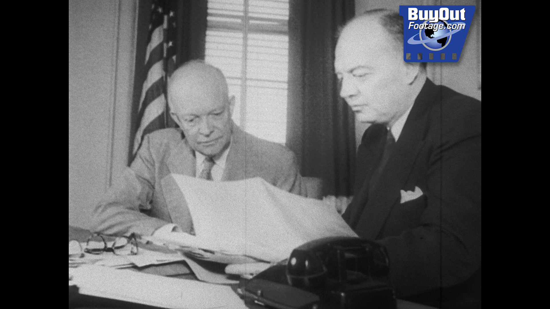 Eisenhower and Harold Stassen: Foreign Aid, 1953