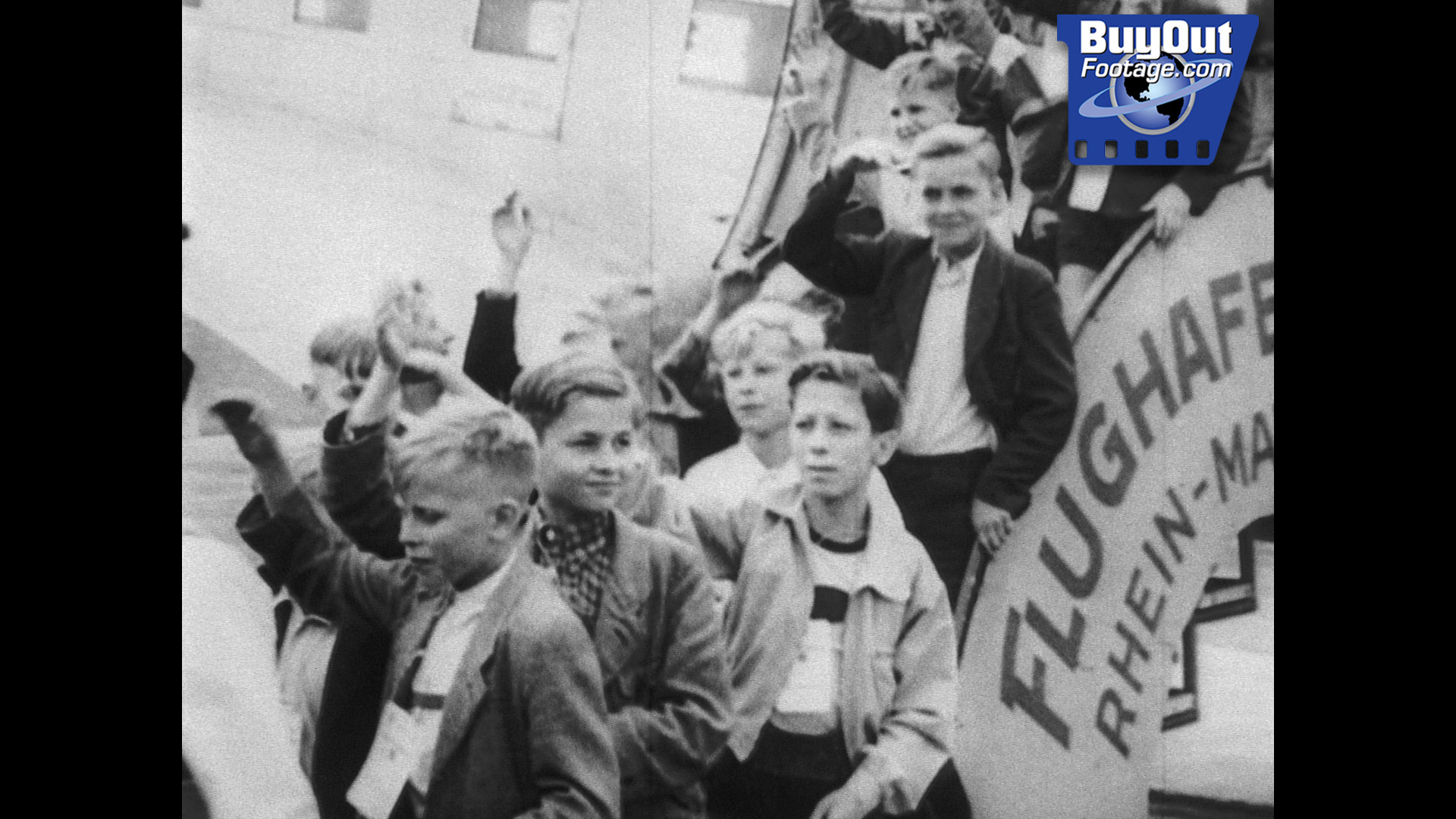U.S. Air Force Airlifts Berlin Children, 1953