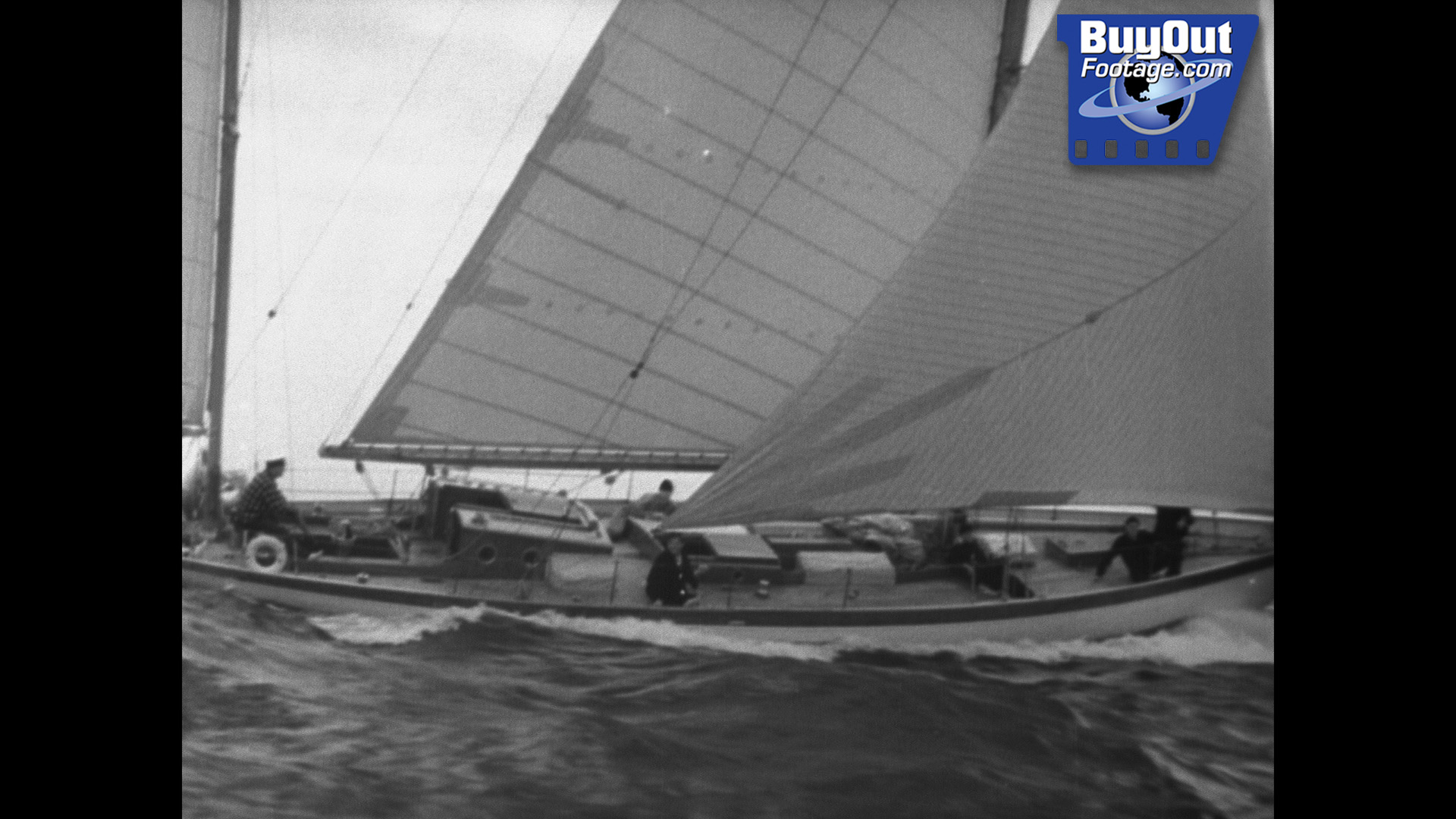 Lipton Cup Yacht Racing off Miami, 1940